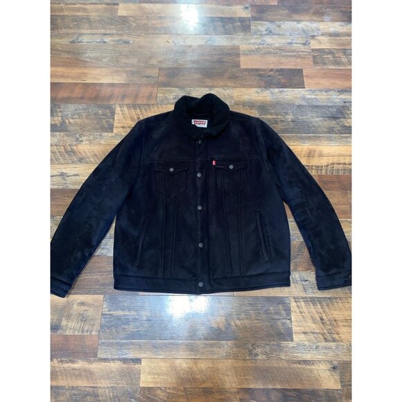 Levi’s‎ Sherpa and Suede Trucker Jacket - Picture 1 of 4